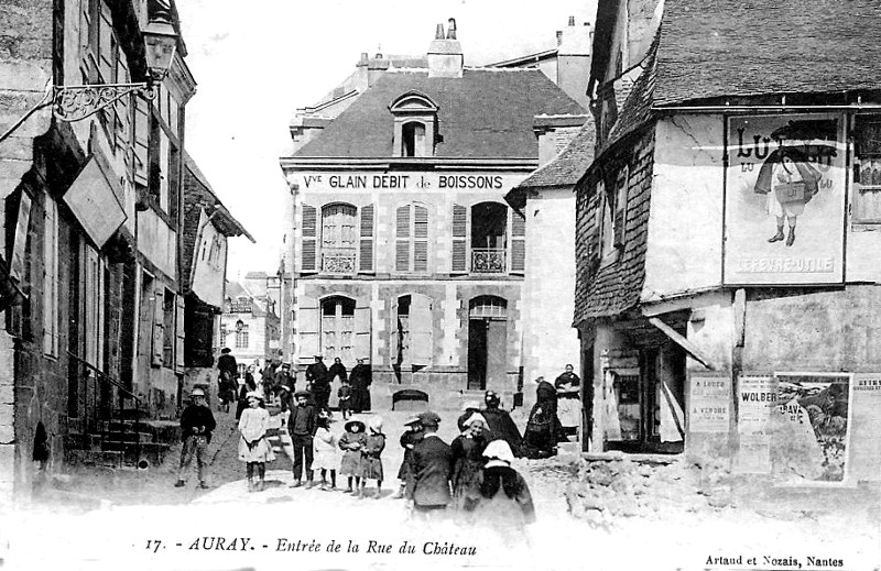 Ville d'Auray (Bretagne).