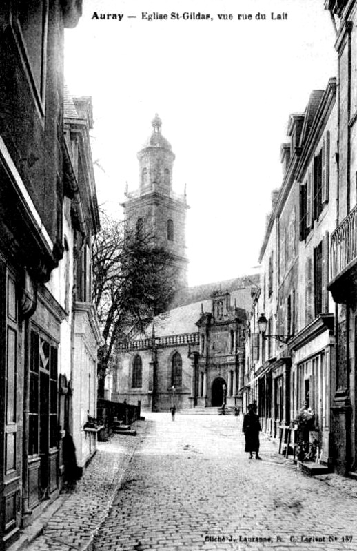 Eglise d'Auray (Bretagne).