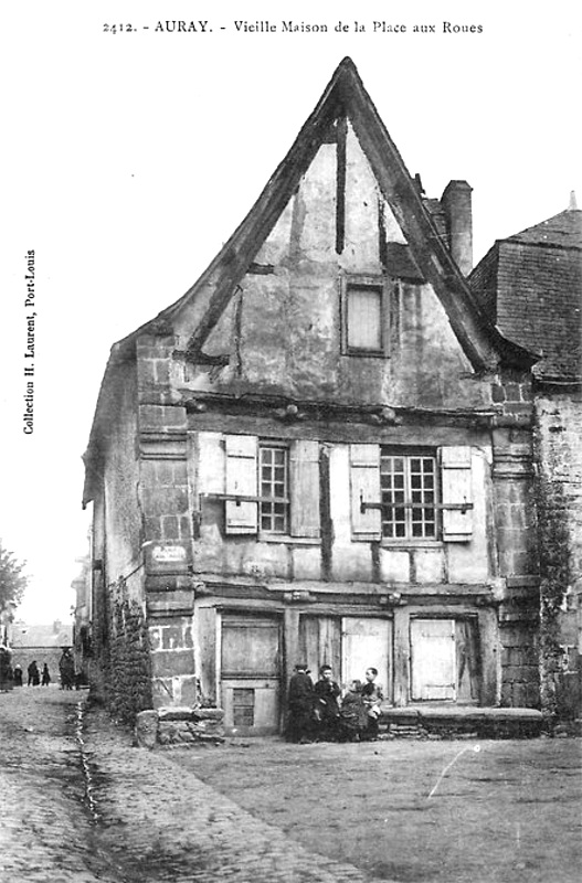 Vieille maison d'Auray (Bretagne).