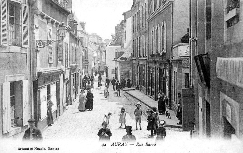 Ville d'Auray (Bretagne).