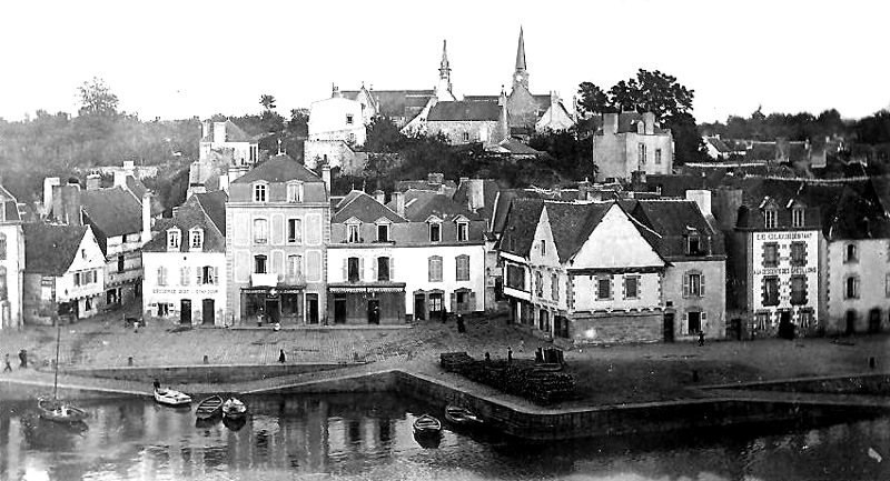 Ville d'Auray (Bretagne).