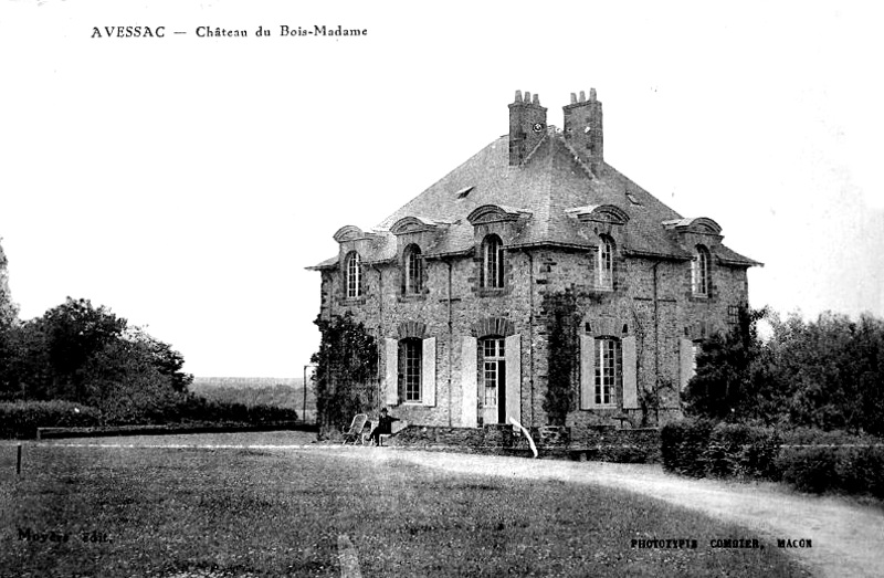 Chteau du Bois-Madame  Avessac (Bretagne).