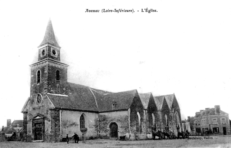 Eglise d'Avessac (Bretagne).