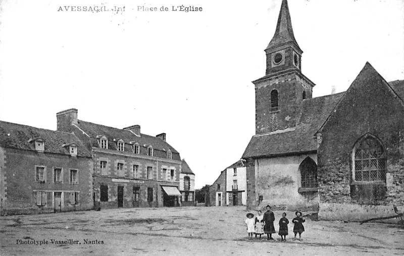 Ville d'Avessac (Bretagne).