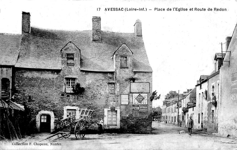 Ville d'Avessac (Bretagne).