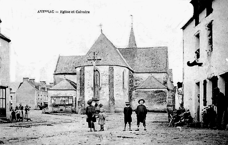 Ville d'Avessac (Bretagne).