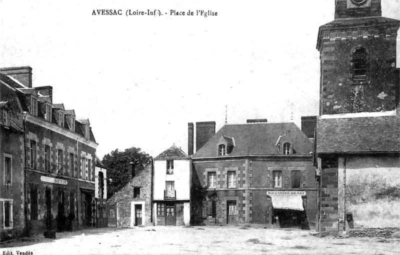 Ville d'Avessac (Bretagne).