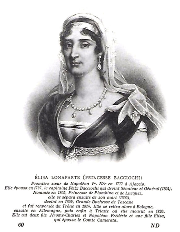 Princesse Bacciochi ou Baciocchi.