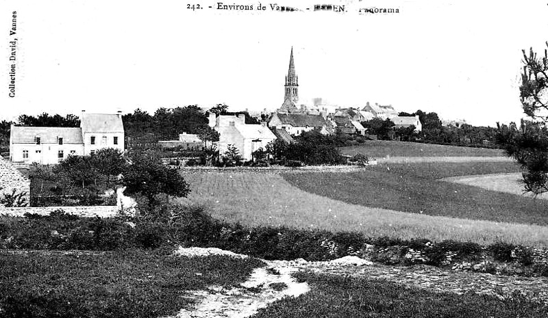 Ville de Baden (Bretagne).