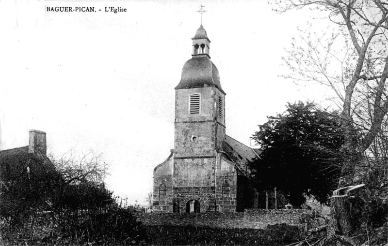 Eglise de Baguer-Pican (Bretagne).