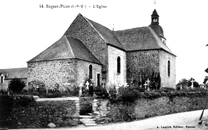 Eglise de Baguer-Pican (Bretagne).