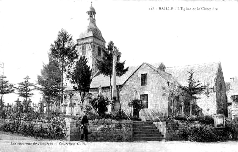 Ville de Baill (Bretagne).