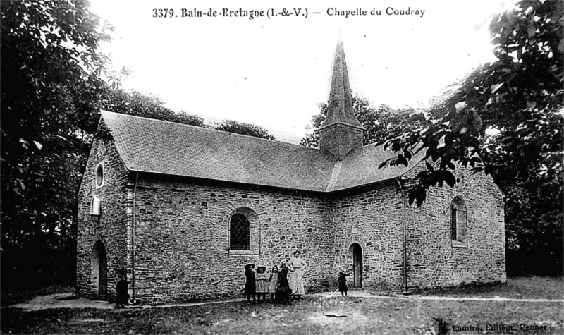 Chapelle de Coudray à Bain-de-Bretagne (Bretagne).