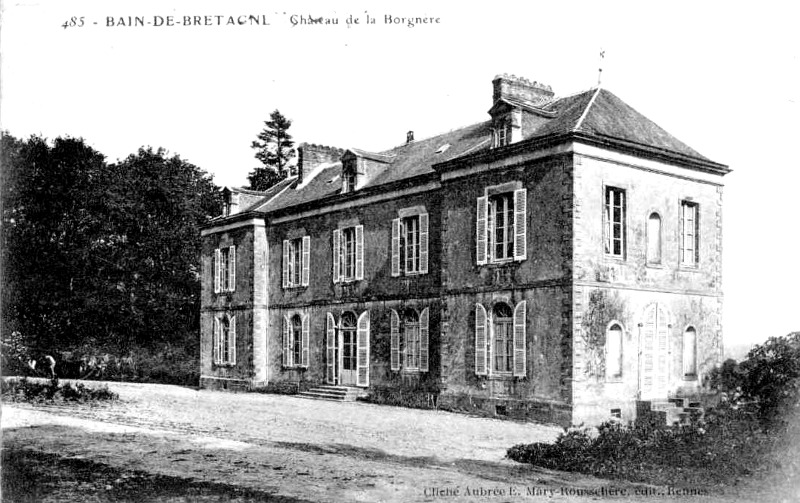 Château de la Borgnière à Bain-de-Bretagne (Bretagne) : institut Saint-Joseph.