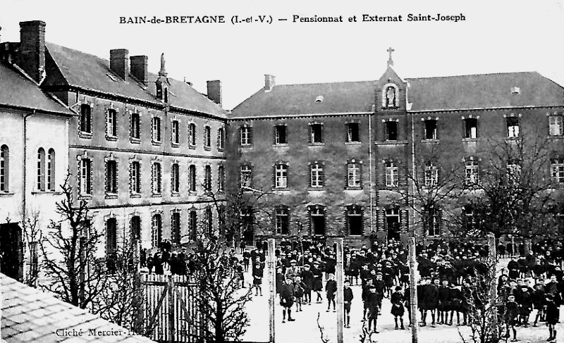 Ville de Bain-de-Bretagne (Bretagne) : institut Saint-Joseph.