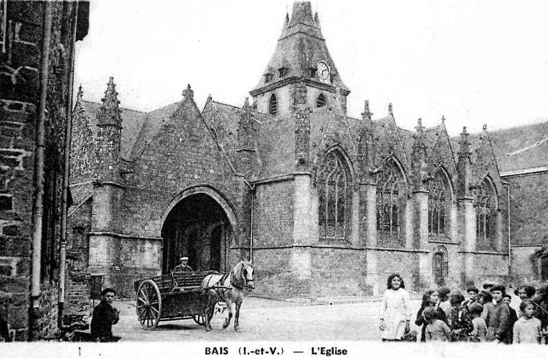 Eglise de Bais (Bretagne).