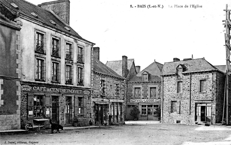 Ville de Bais (Bretagne).