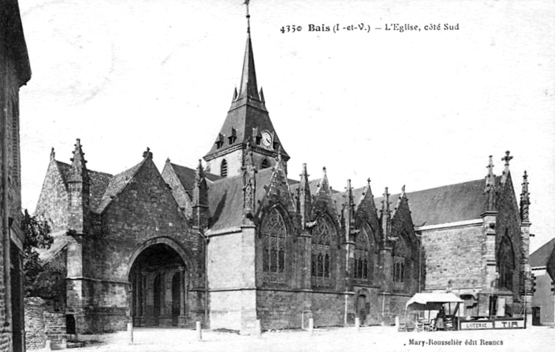 Eglise de Bais (Bretagne).