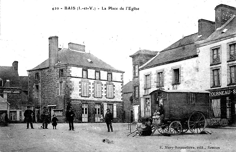 Ville de Bais (Bretagne).