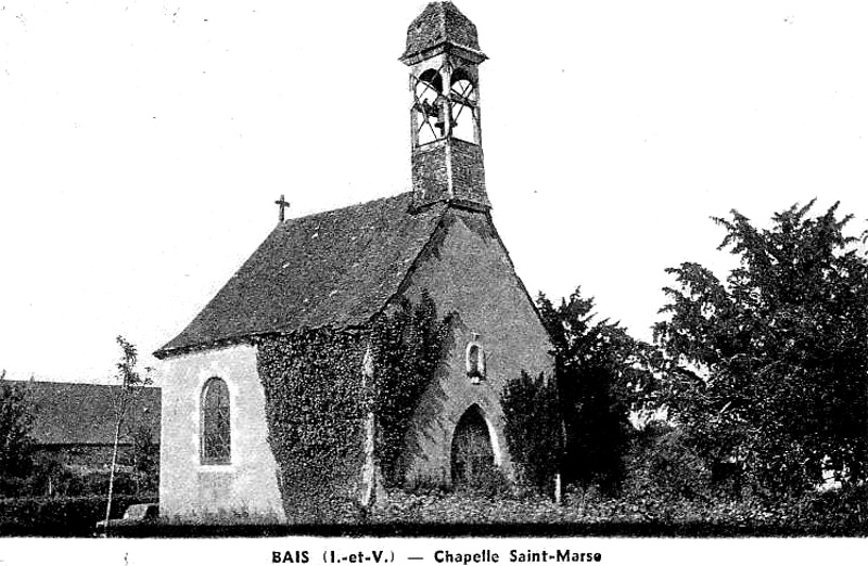 Chapelle Saint-Marse de Bais (Bretagne).