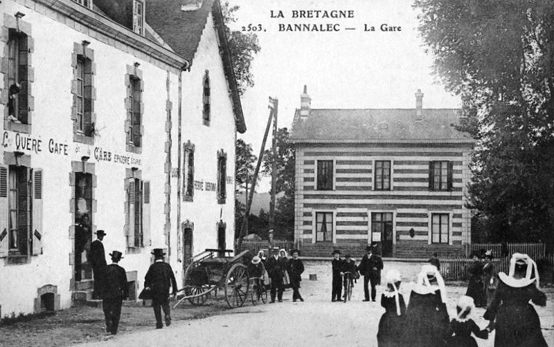 Ville de Bannalec (Bretagne).