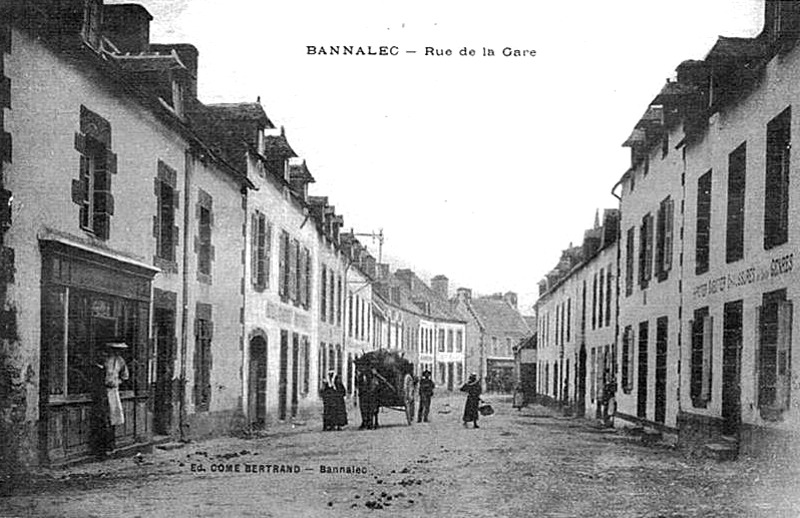 Ville de Bannalec (Bretagne).