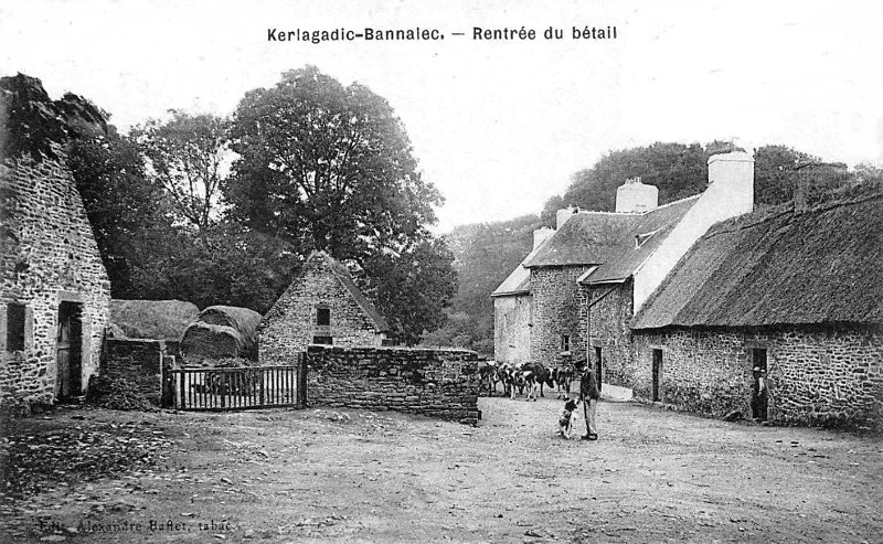 Ville de Bannalec (Bretagne).