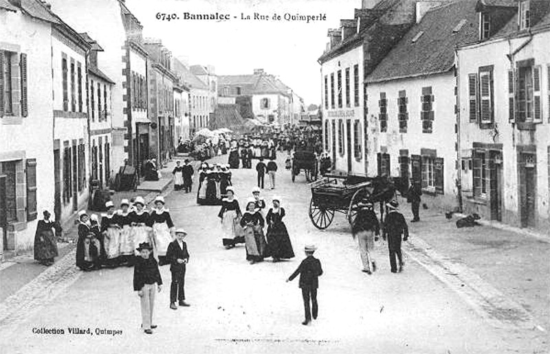 Ville de Bannalec (Bretagne).