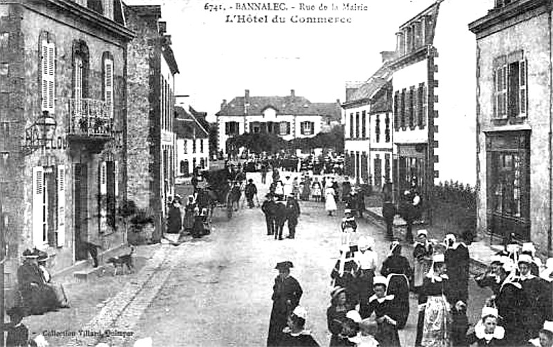 Ville de Bannalec (Bretagne).