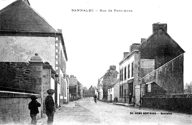 Ville de Bannalec (Bretagne).