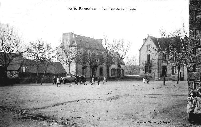 Ville de Bannalec (Bretagne).