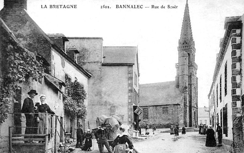 Ville de Bannalec (Bretagne).