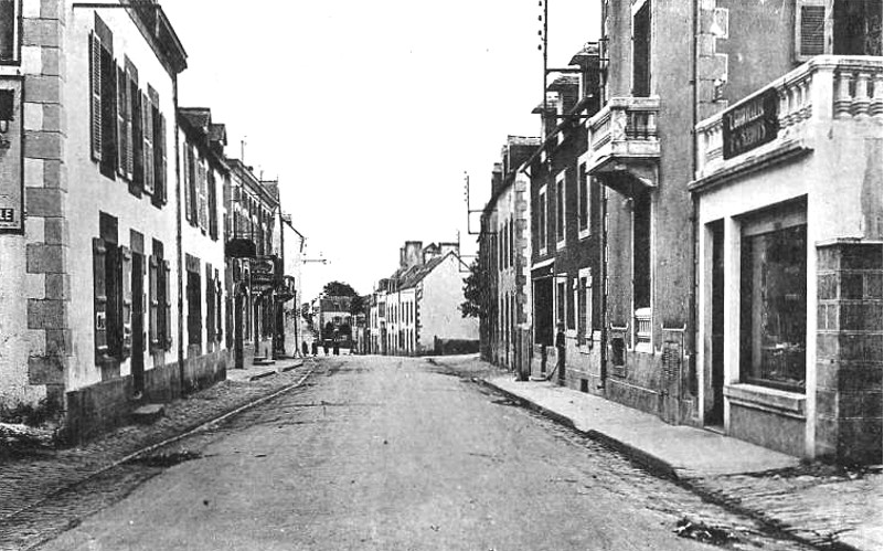 Ville de Bannalec (Bretagne).