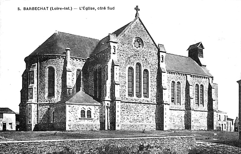 Eglise de Barbechat (Bretagne).