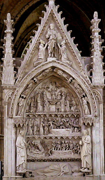 Basilique de Saint-Denis : tombeau de Dagobert