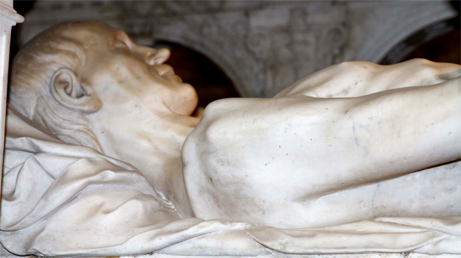 Tombeau d'Anne de Bretagne et de Louis XII dans la basilique de Saint-Denis (Paris).