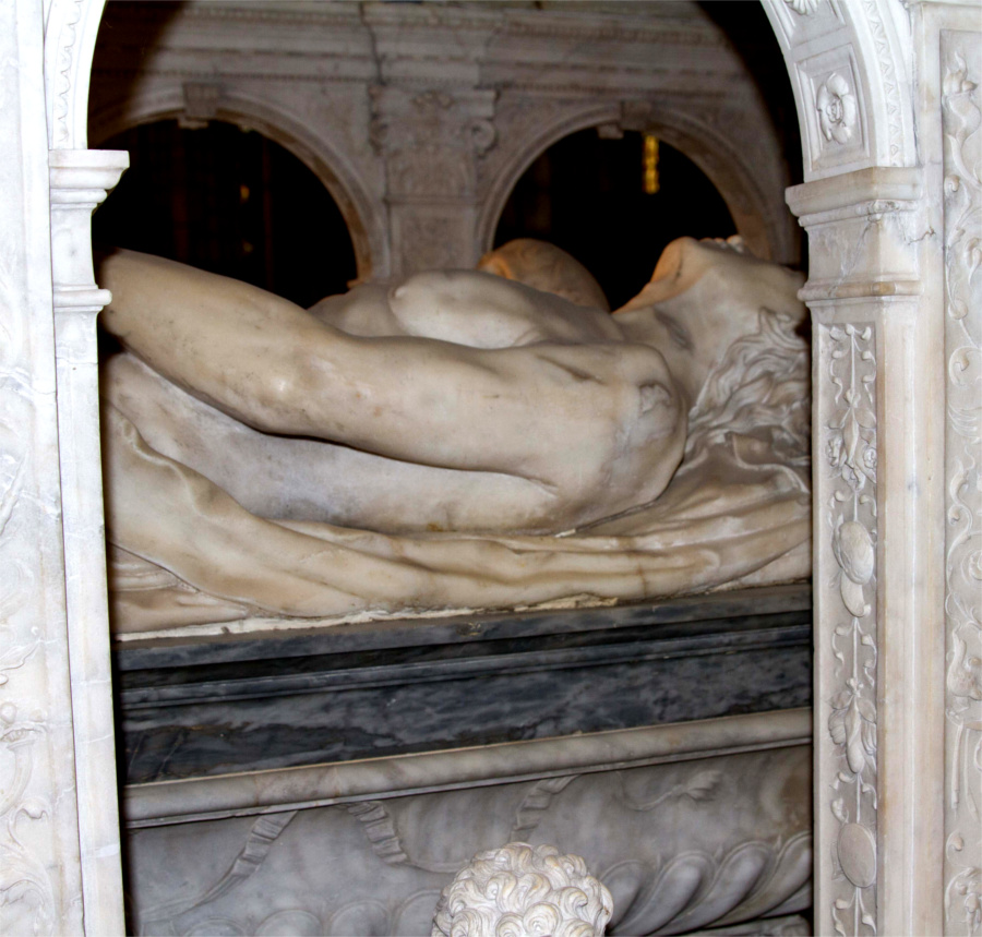 Tombeau d'Anne de Bretagne et de Louis XII dans la basilique de Saint-Denis (Paris).