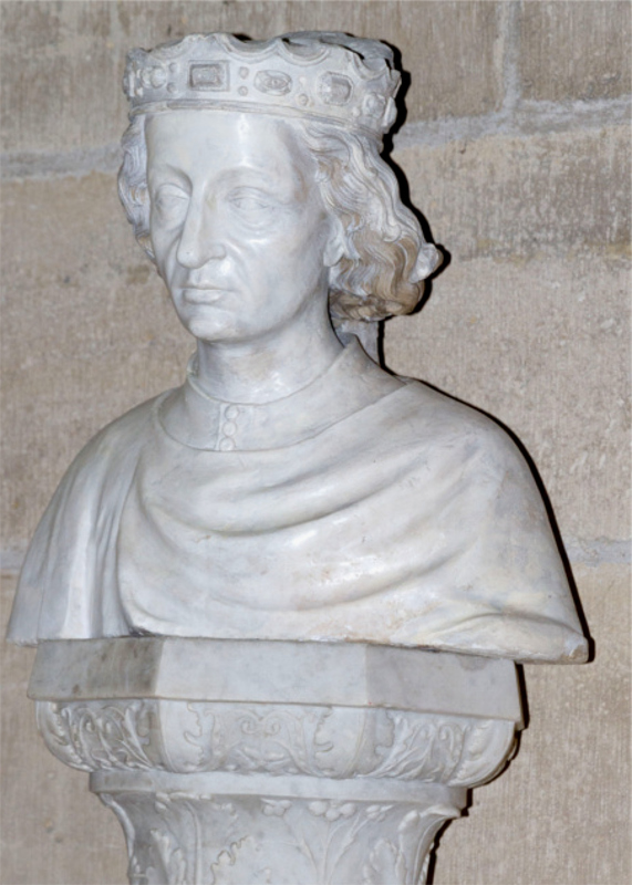 Basilique de Saint-Denis : buste de Charles VII.