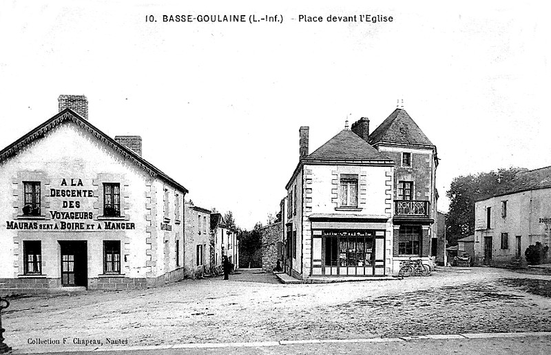 Ville de Basse-Goulaine (anciennement en Bretagne).
