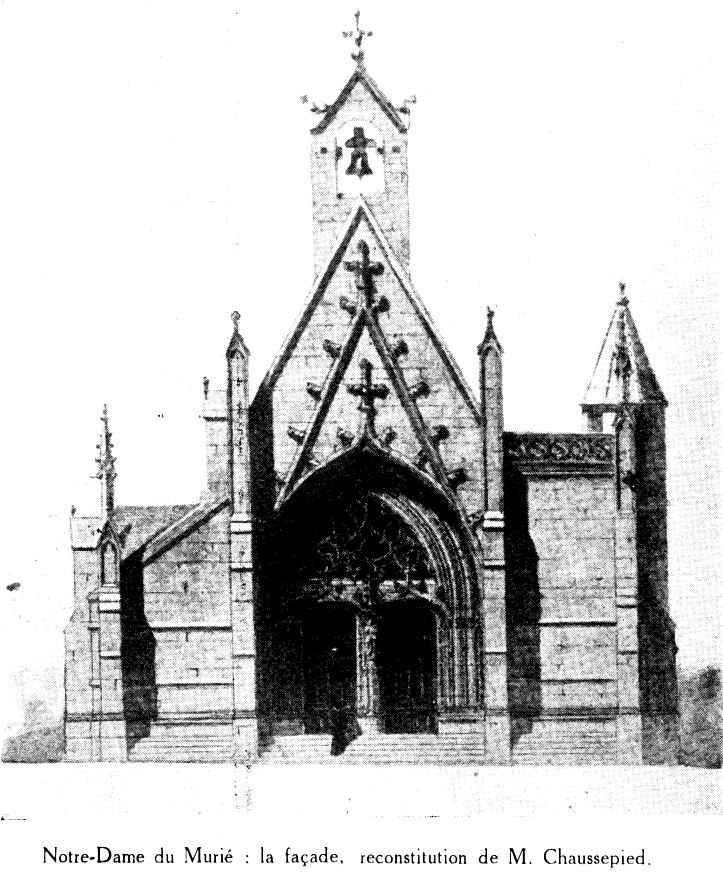 Batz-sur-Mer : Chapelle Notre-Dame du Muri ou Murier (Bretagne).