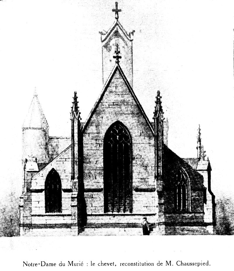 Batz-sur-Mer : Chapelle Notre-Dame du Muri ou Murier (Bretagne).