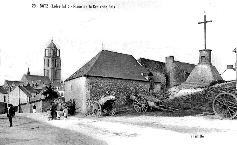 Ville de Batz-sur-Mer (anciennement en Bretagne).