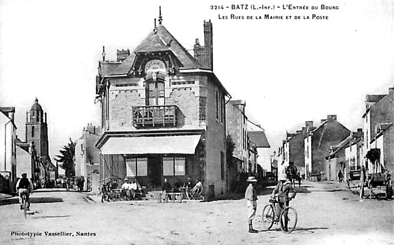 Ville de Batz-sur-Mer (anciennement en Bretagne).