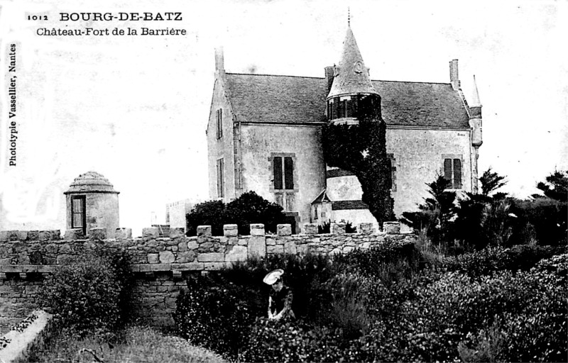 Chteau de la Barrire  Batz-sur-Mer (anciennement en Bretagne).