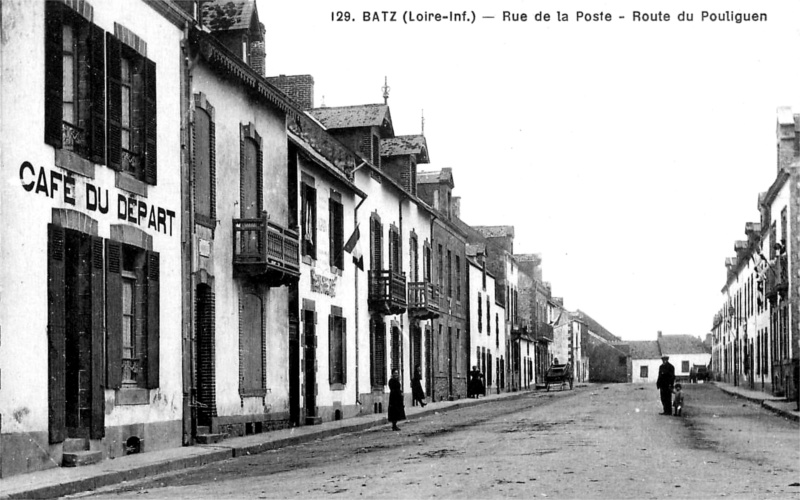 Ville de Batz-sur-Mer (anciennement en Bretagne).