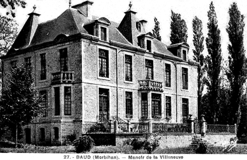 Manoir de Baud (Morbihan-Bretagne).