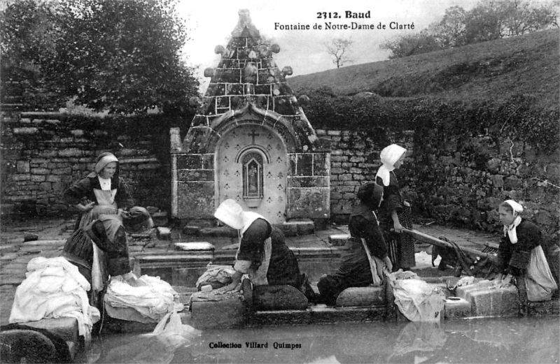 Fontaine de Baud (Morbihan-Bretagne).