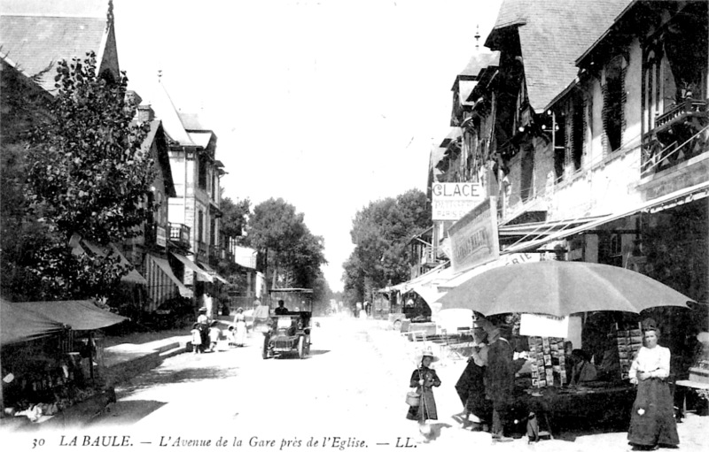 Ville de La Baule-Escoublac (anciennement en Bretagne).