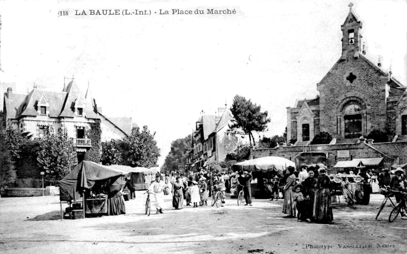 Ville de La Baule-Escoublac (anciennement en Bretagne).