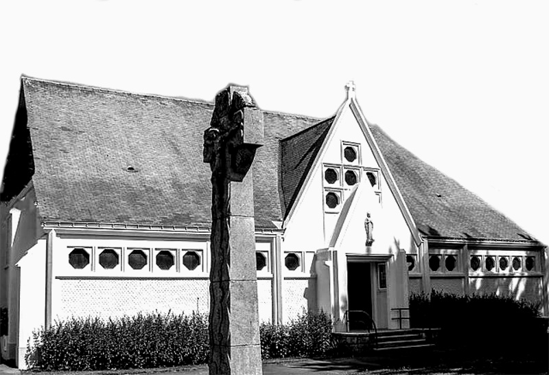 Chapelle du Sacr-Coeur de La Baule-Escoublac (anciennement en Bretagne).